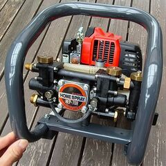 ホームスプレー小型高圧エンジン噴霧器 ジャンク 動噴 ガーデニング 庭木 散水の画像