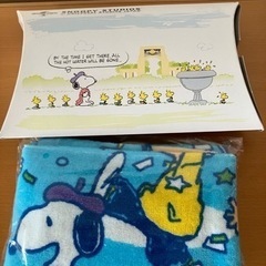 新品　スヌーピータオル