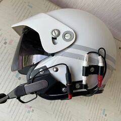 （引き取り者決まりました）飾り物用に！　古いジェット型ヘルメットの画像
