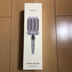 3バレルヘアアイロン　　中古品
