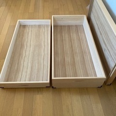 決まりました。桐箱衣装ケース２段タイプの画像
