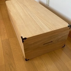 決まりました。
桐箱衣装ケース一段タイプの画像