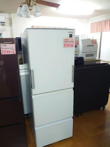 ジモティ特別価格☆2018年製 SHARP 3ドア 356L☆