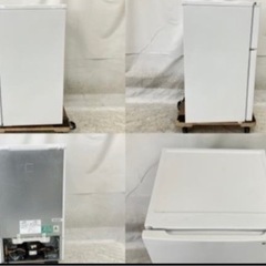 ヤマダセレクト YRZ-C09H1 ノンフロン 2ドア 冷凍 冷蔵庫 右開き 2022年製 87L ホワイト 美
の画像