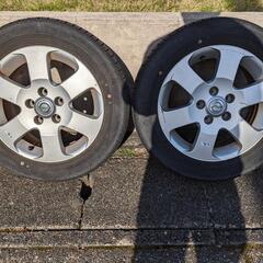 【値下げ】日産C25セレナ　タイヤ＆ホイール　195/60R16の画像