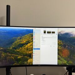 LG 34WP60C-B 34インチ/21:9 曲面 ウルトラワ...