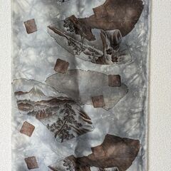 【リメイク】着物ハギレ手作りリフォームの画像