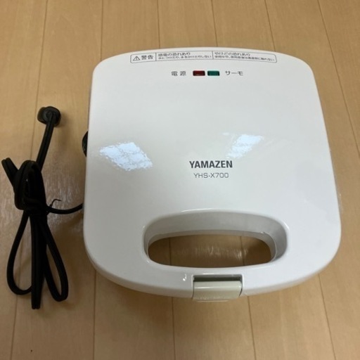 新品未使用\nマルチサンドメーカーワッフルプレート付き