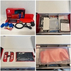 Nintendo Switch本体 マリオレッド×ブルー セット