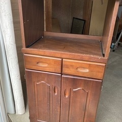 家具 レンジ台　炊飯器台