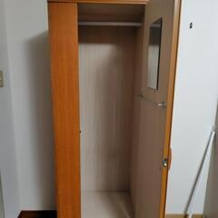 差し上げます　木製家具 衣類収納