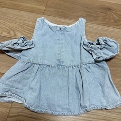 子供服お下がり女の子トップス110〜120夏物半袖ノースリーブの画像