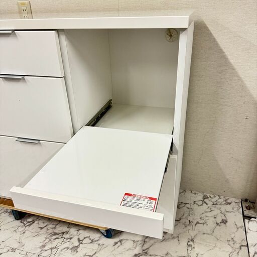 W 17498  NITORI キッチンカウンター キッチンボード   ◆大阪市内・東大阪市他 5,000円以上ご購入で無料配達いたし