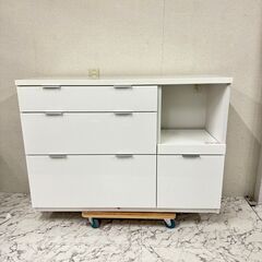 W 17498  NITORI キッチンカウンター キッチンボー...