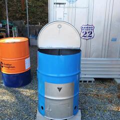 ドラム缶200l 焼却炉　配達設置します。の画像