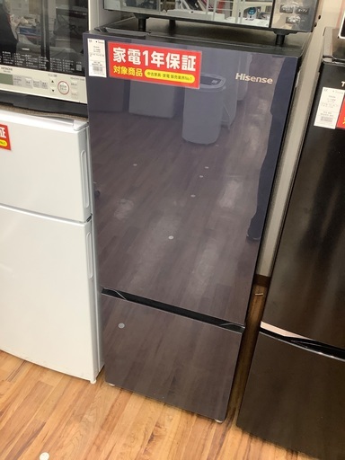 Hisense 2ドア冷蔵庫 HR-G16E2NA 2022年製 アウトレット品