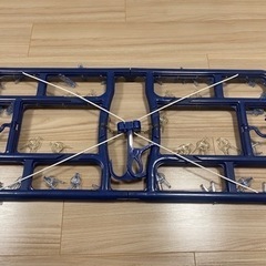 【確定済み】折りたたみ洗濯ピンチハンガー