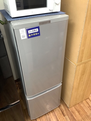 MITSUBISHI 2ドア冷蔵庫 MR-P17A 168L  2017年製
