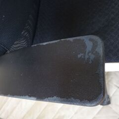 【中古品】メッシュ　チェア（ブラック色）の画像