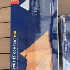  早い者勝ち！！秋のキャンプシーズンに向けて、人気のサーカスtcコンフォートmid!フロントフラップが始め からついてるので、中広々！ の画像