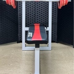 プレスベンチK（iROTEK /バーベル付/筋トレ器具）の画像