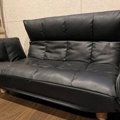 無料 2人がけ  コンパクトローソファ