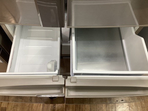 MITSUBISHI 6ドア冷蔵庫 MR-JX53X-N 525L 2014年製