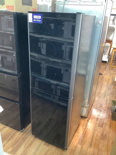 【値下げ】MITSUBISHI 2ドア冷蔵庫 MR-HD26Y-B 2015年製