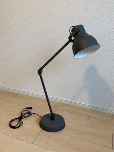 IKEA HEKTAR ヘクタル　デスクライト ダークグレー LED電球付き