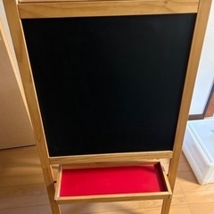 イケアIKEA MALA お絵描きボード　イーゼル　黒板　旧モデ...