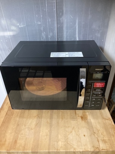 ご購入者様決定 山善 YAMAZEN オーブンレンジ KRC-0161VE ブラック 2020年製 横開き ターンテーブル 50/60Hz共用 電子レンジ ヤマゼン 動作確認済