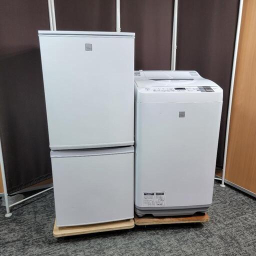 ‍♂️h060518売約済み‼️配送設置は無料‼️限定特価ヒーター乾燥機能付き✨SHARP 家電セット