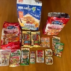 犬用ペットフード、トイレシーツ、ペットシート