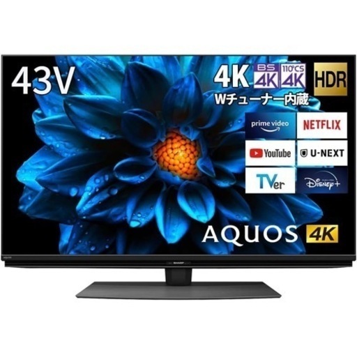 美品　SHARP 4K 液晶テレビ 　2022年製