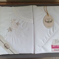 日清紡　掛布団カバー（155cm×200cm）　敷布団カバー（1...