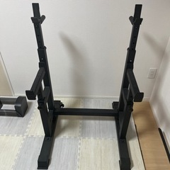 【30%オフ】バーベル架台(ベンチプレス、スクワットなど)