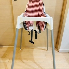 IKEA 　ベビーチェア　ハイチェア　アンティロープの画像