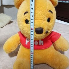 東京ディズニーランド　プーさん　ぬいぐるみ　の画像