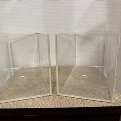 ＊お値下げ　アクリルケース2つ（無印良品）