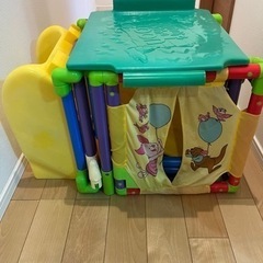 プーさん　ジャングルジム　滑り台