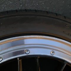 価格交渉あり！社外ホイール17インチ　17 × 7 J  5H PCD 114.3 +53の画像