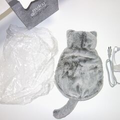 ■蓄熱式 エコ 湯たんぽ ぬくぬく (=^・・^=)猫湯たんぽ ★即取引可能の画像
