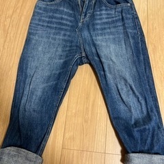 shucaデニム　ジーンズ　ゆったりSサイズ　レディースの画像