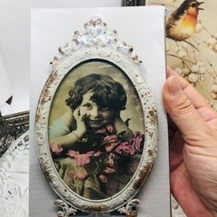 ⭐️新品⭐️アンティーク  写真たての画像