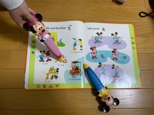 【中古】ディズニー英語教材　world family  子供用品 キッズ用品 幼児教育