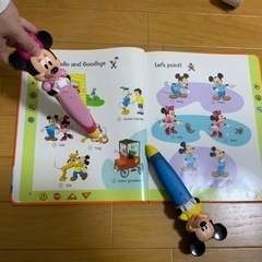 【中古】ディズニー英語教材　world family  子供用品 キッズ用品 幼児教育の画像