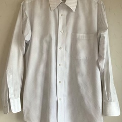 【中古美品】ワイシャツ　長袖　カッターシャツ　ビジネス　Lサイズ...
