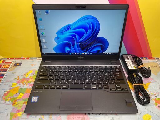 JC03268  良品 富士通 LIFEBOOK U938/S 希少タッチパネル 13.3型 フルHD　ノートパソコン