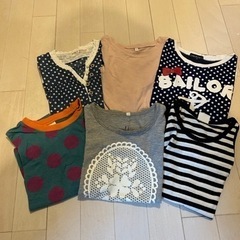 Tシャツ 6枚 まとめ売り 女の子 120 キッズ 