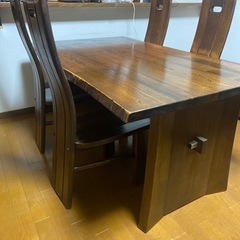 カリモク家具 ダイニングセットの画像